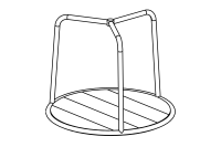 Small Carousel, floor made of larch