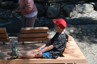Island Seat 01 with 3 movable backs