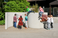 Sound Wall with 4 elements for Curve