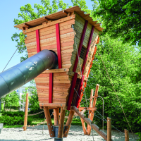Topsy-Turvy Tree House