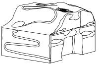 Big Sandstone marble run Samuba incl. 1 bag of gals as initial equipment