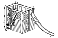 Building Site 015 with hut and Slide